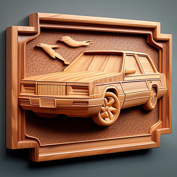 3D модель Силует Oldsmobile (STL)